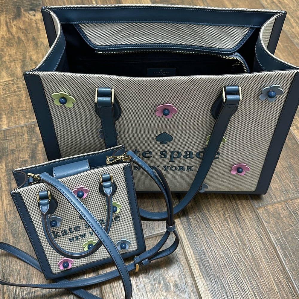 Kate spade floral bags set - Picture 1 of 7